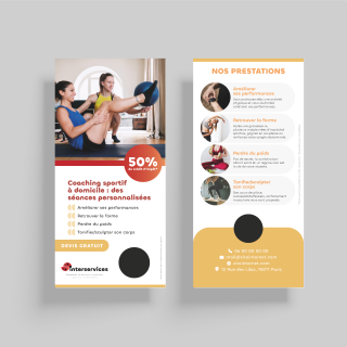 Flyer Coach sportif personnalisé