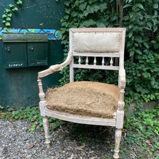 Restauration chaise style Directoire