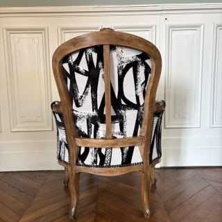 Réfection Semi-Partielle Bergère Style Louis XV