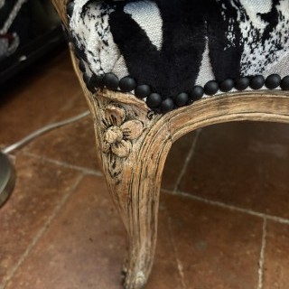 Réfection Semi-Partielle Bergère Style Louis XV