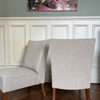 Changement de Couverture Paire de Chauffeuses