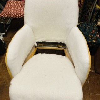 Changement de look pour ce fauteuil Antoine de chez Habitat