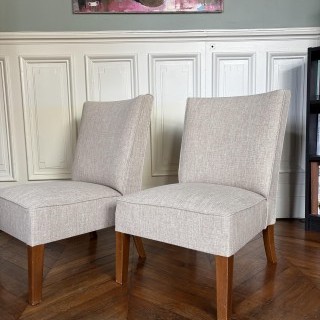 Changement de Couverture Paire de Chauffeuses