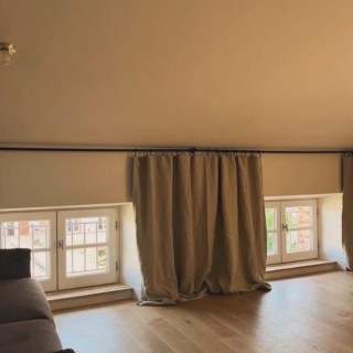 Rideaux sur mesures en lin