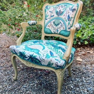 Fauteuil Cabriolet Style Louis XV