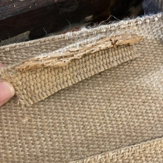 Réfection Complète d'une paire de fauteuils de style Empire