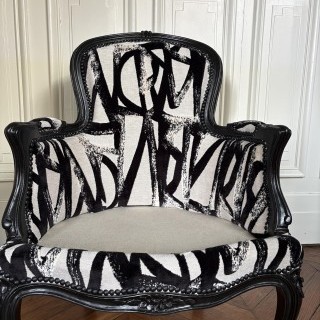 Réfection Semi-Partielle Bergère Style Louis XV