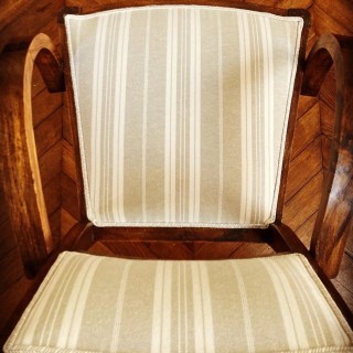 Paire de Fauteuils Bridge