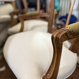 Restauration Paire de Fauteuils Cabriolets de Style Louis XV