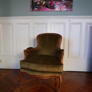 Restauration Fauteuil Bergère