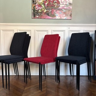 Changement de couverture chaises de salle à manger
