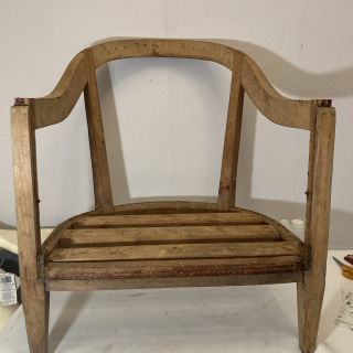 Restauration Fauteuil Art Déco