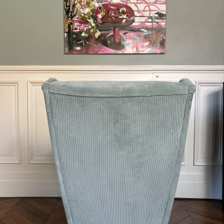 Changement de Couverture d'un fauteuil Ikéa