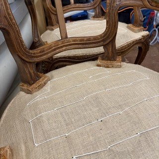 Restauration Paire de Fauteuils Cabriolets de Style Louis XV