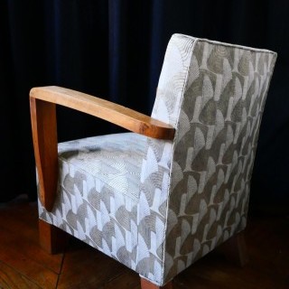 Restauration Complète Fauteuil Art Déco