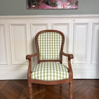 Changement de couverture d'un fauteuil cabriolet