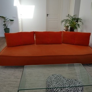 Confection Housse Dossier Pour Canapé Escapade Roche Bobois
