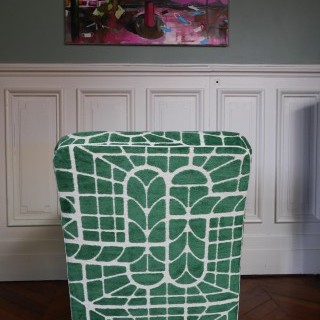 Changement de Couverture d'un Fauteuil Art Déco