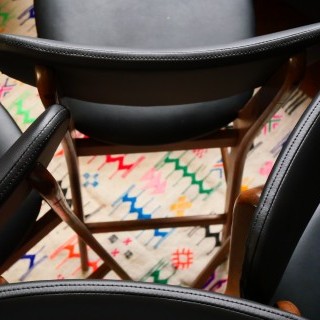 Changement de Couverture Dossiers Chaises de Bar