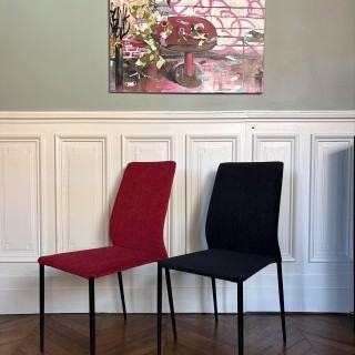 Changement de couverture chaises de salle à manger