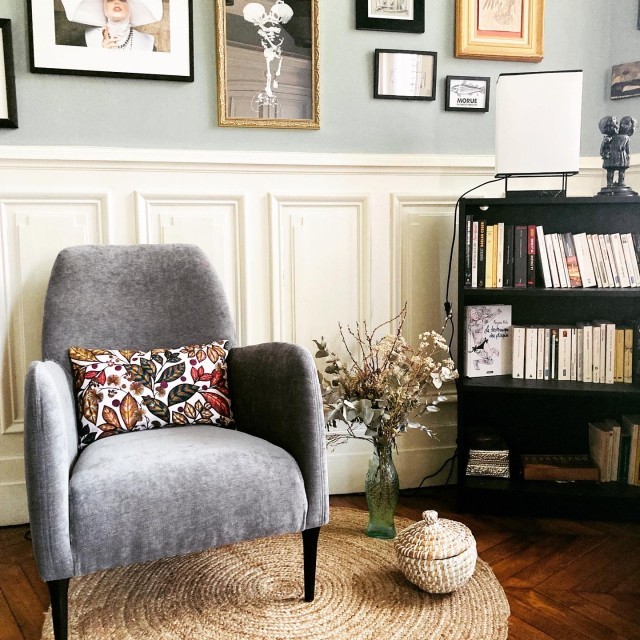 Changement de look pour ce fauteuil Antoine de chez Habitat