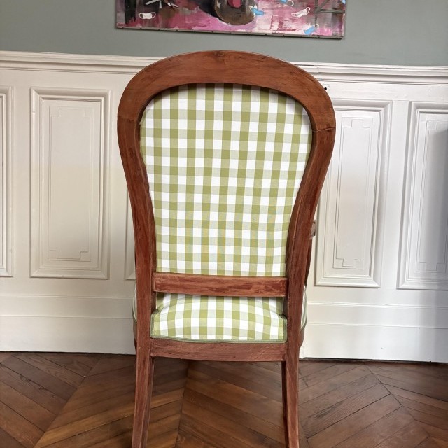 Changement de couverture d'un fauteuil cabriolet
