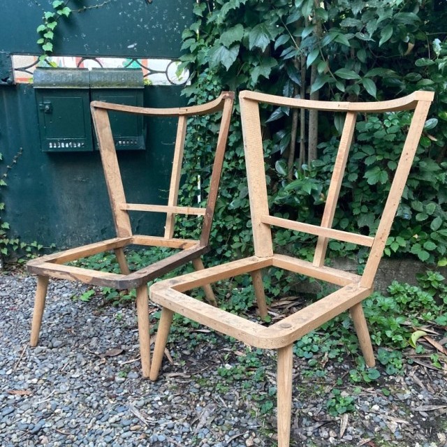 Paire de fauteuils Cocktails, 70’s