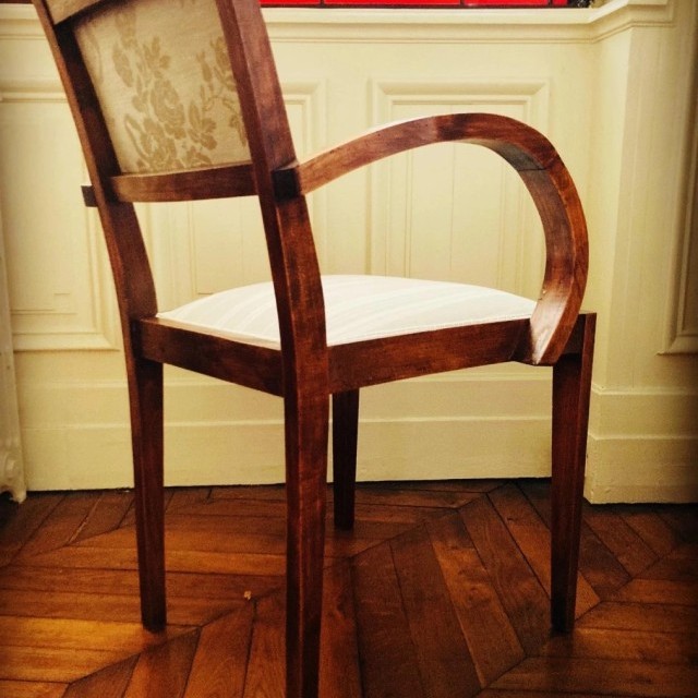 Paire de Fauteuils Bridge