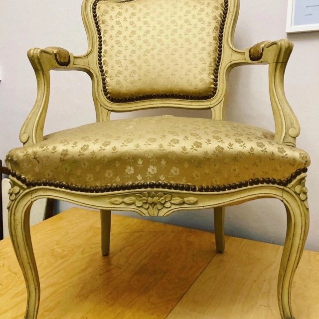 Fauteuil Cabriolet Style Louis XV