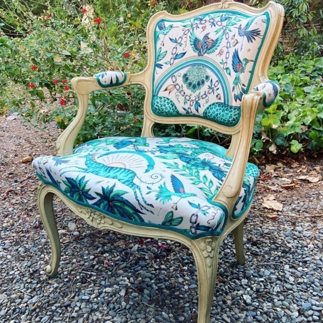 Fauteuil Cabriolet Style Louis XV