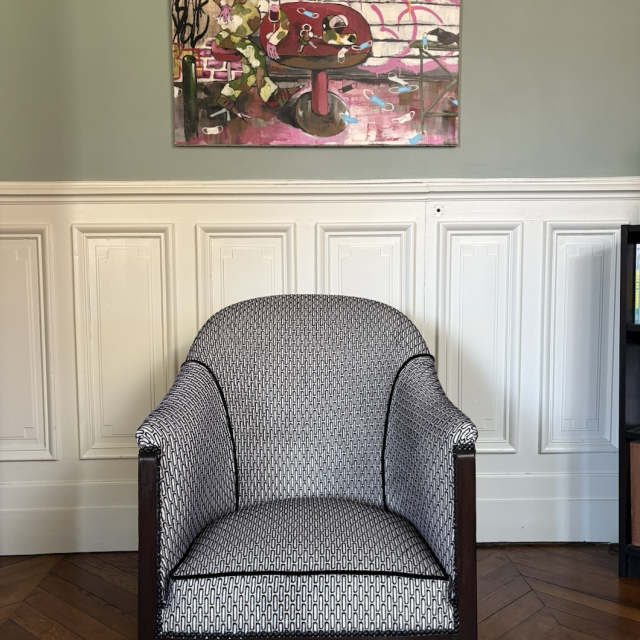 Restauration Fauteuil Art Déco