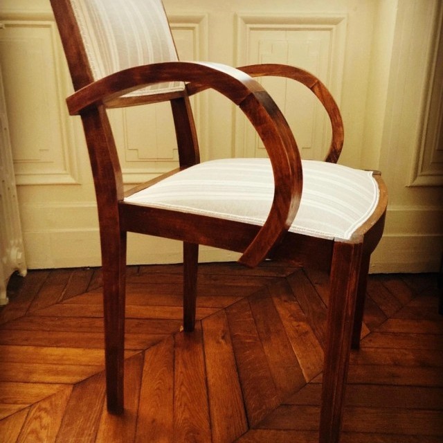 Paire de Fauteuils Bridge