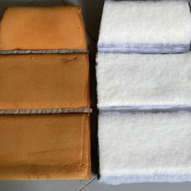 Rénovation d'un duo de fauteuils d'avion