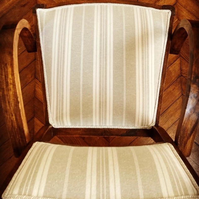 Paire de Fauteuils Bridge