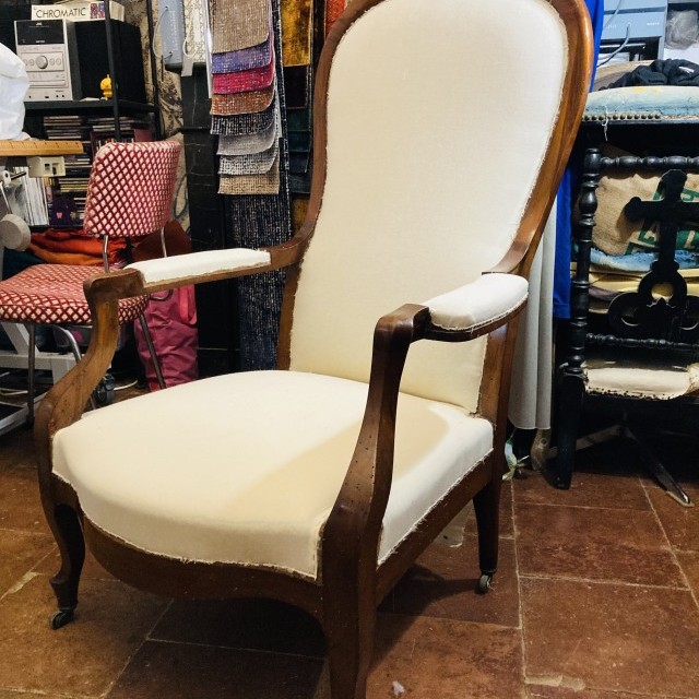 Réfection Complète Fauteuil Voltaire