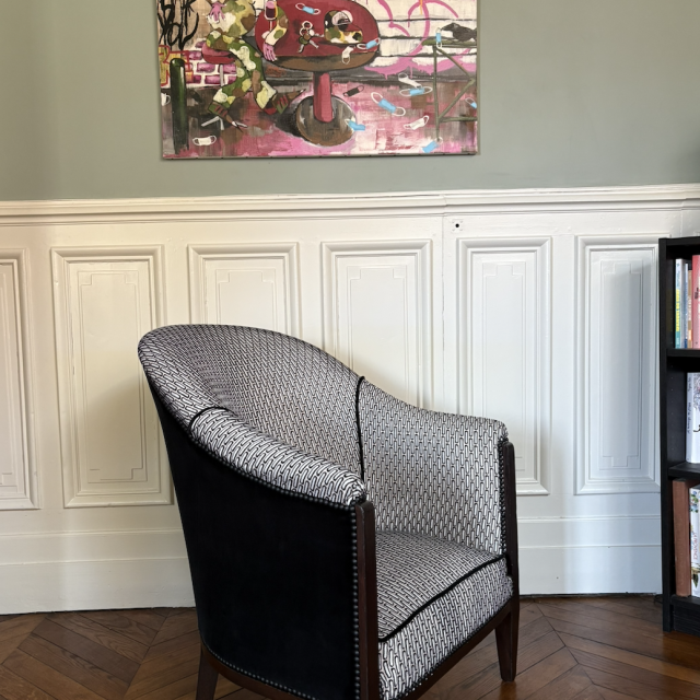 Restauration Fauteuil Art Déco