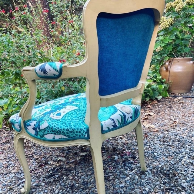 Fauteuil Cabriolet Style Louis XV