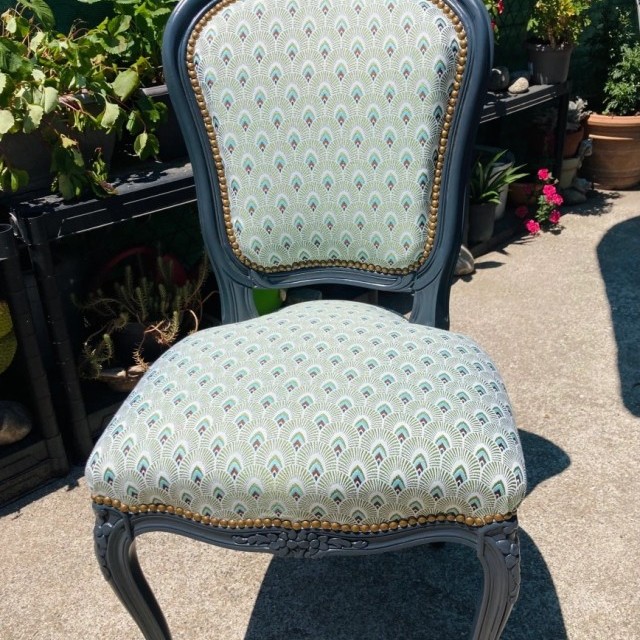 Chaise style Louis XV