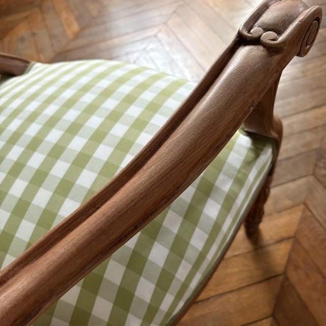 Changement de couverture d'un fauteuil cabriolet