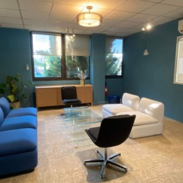 Salle d'attente d'un cabinet comptable