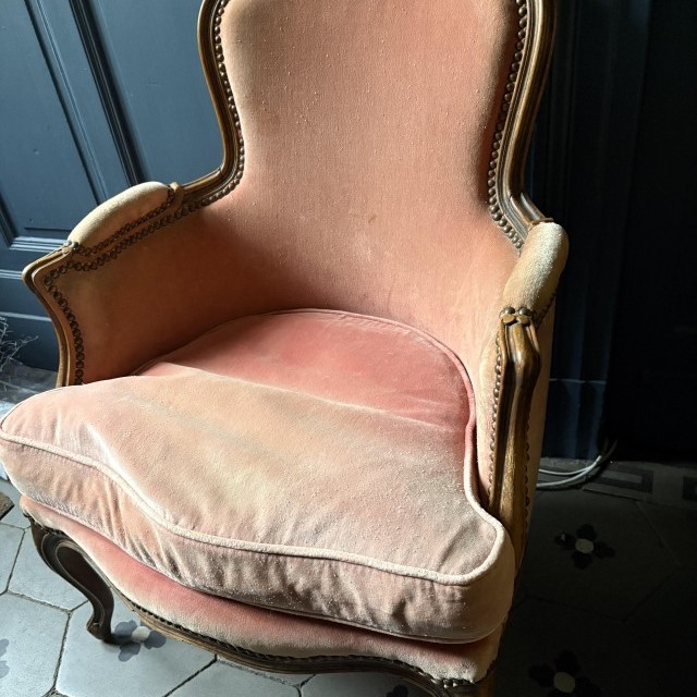 Restauration Fauteuil Bergère