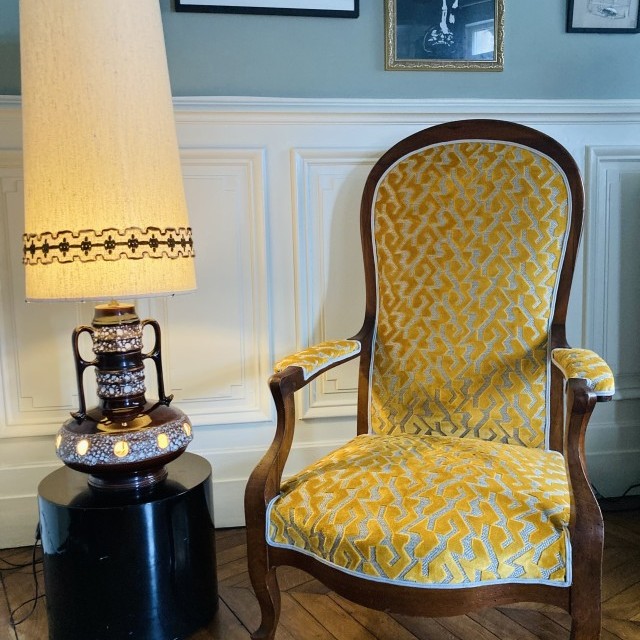 Réfection Complète Fauteuil Voltaire