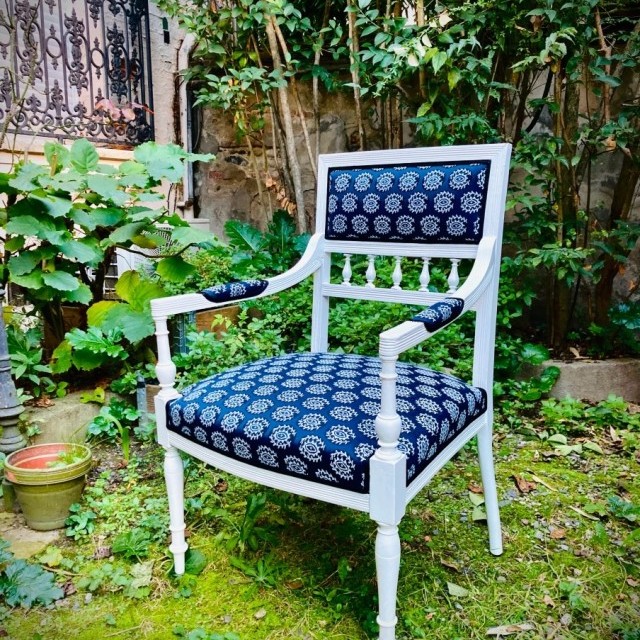 Restauration chaise style Directoire