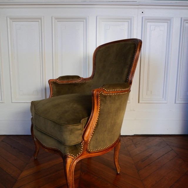 Restauration Fauteuil Bergère