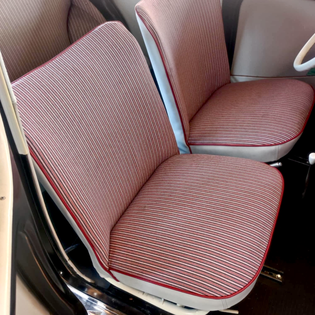 Rénovation Sièges de Voiture de Collection