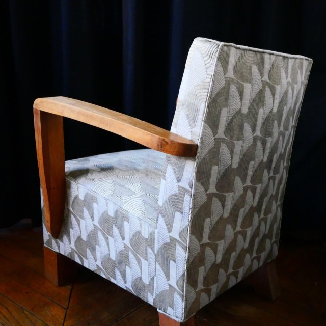 Restauration Complète Fauteuil Art Déco