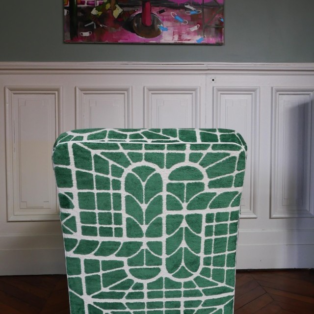 Changement de Couverture d'un Fauteuil Art Déco