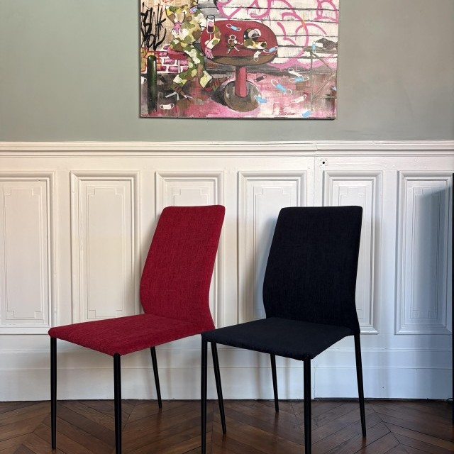 Changement de couverture chaises de salle à manger