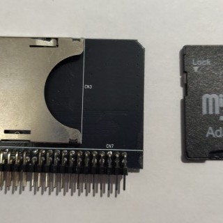 Adapteur SD/MicroSD vers mini IDE