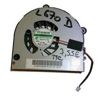 Ventilateur pour TOSHIBA L670D
